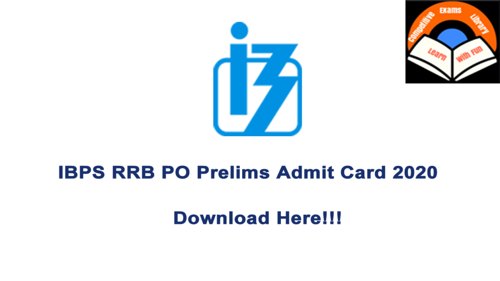 IBPS RRB PO Admit Card 2020