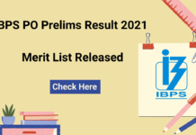 IBPS PO Prelims Result 2021 | Check Prelims Result Here IBPS PO Prelims Result 2021